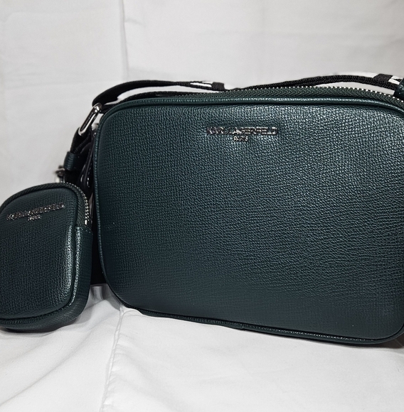 NWT Karl Lagerfeld crossbody bag Hunter - Picture 9 of 10